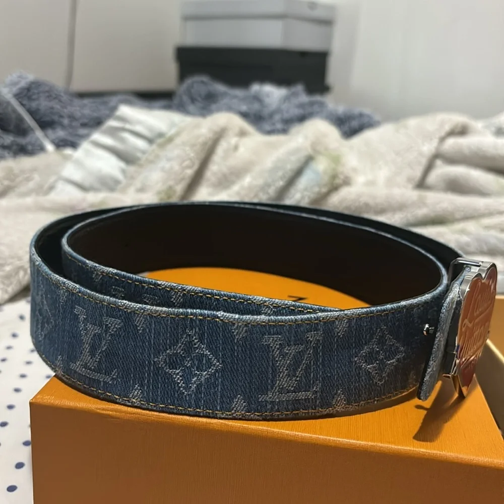 Louis Vuitton Denim Belt - Picture 5 of 5